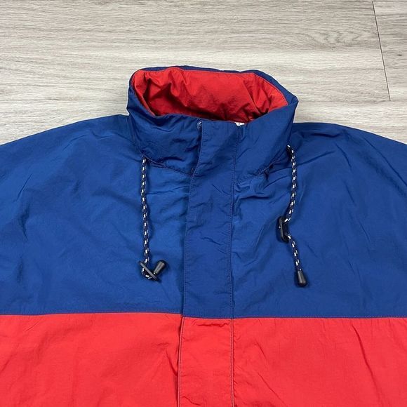 Uniqlo Red and Blue Windbreaker Jacket - Picture 2 of 13